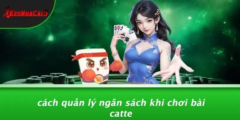 Cách Quản Lý Ngân Sách Khi Chơi Bài Catte