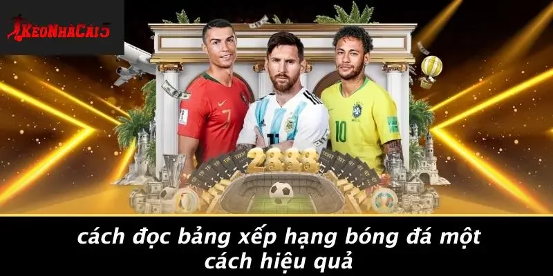 Cách Đọc Bảng Xếp Hạng Bóng Đá Một Cách Hiệu Quả