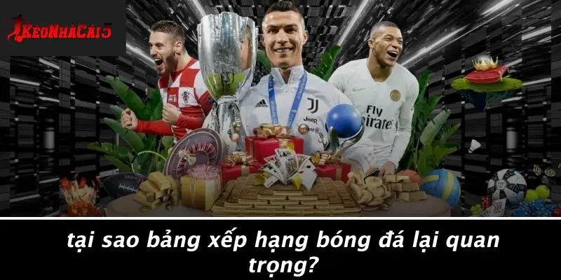 Tại Sao Bảng Xếp Hạng Bóng Đá Lại Quan Trọng?